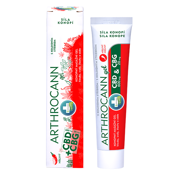 Arthrocann hrejivý gél CBD+CBG image 1