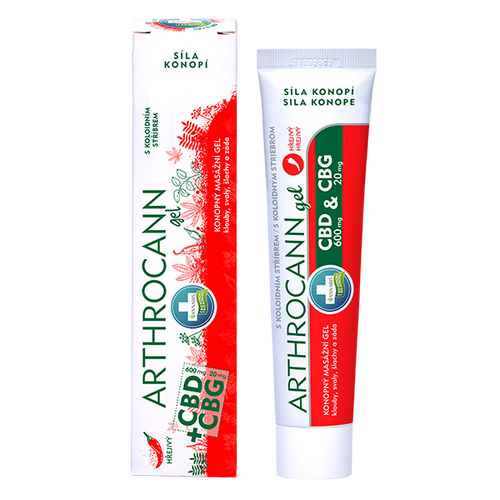 Arthrocann hrejivý gél CBD+CBG image 1