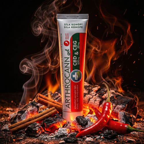Arthrocann hrejivý gél CBD+CBG image 2