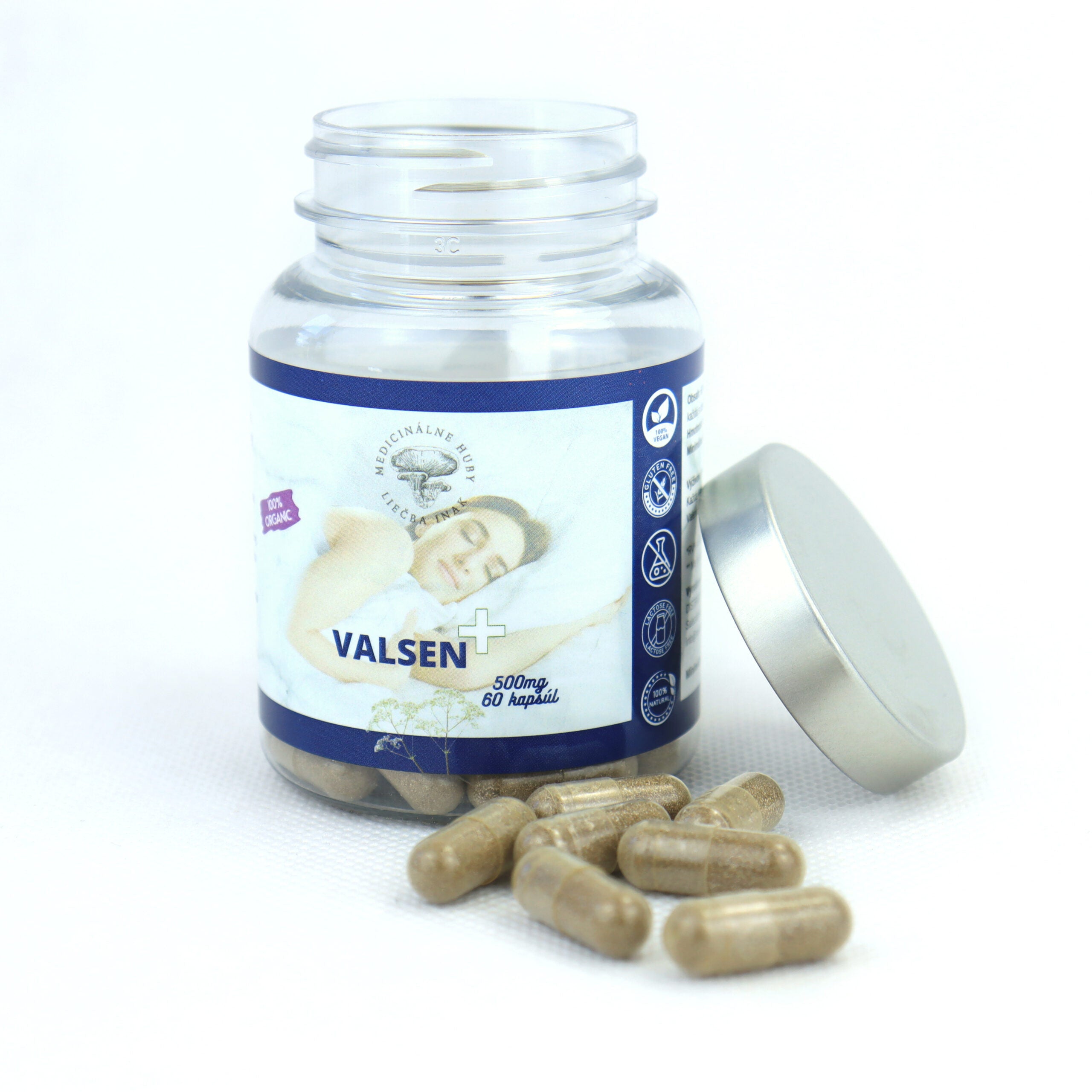 Valsen Plus (60 kapsúl) – Prírodná podpora spánku a nervovej sústavy image 1