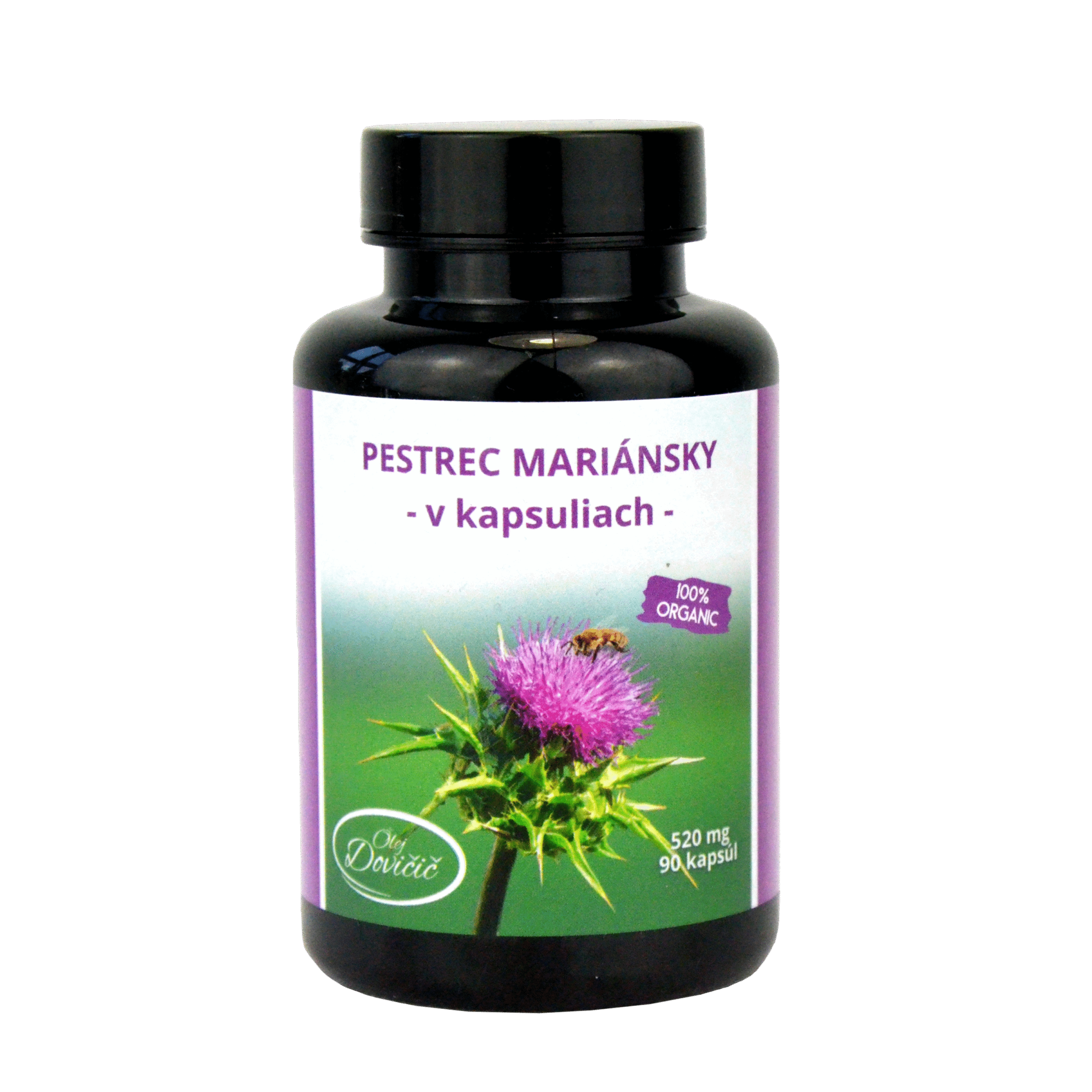 Pestrec mariánsky (90 kapsúl) – Prírodná podpora pečene a tráviaceho systému image 0