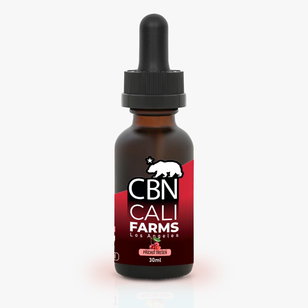 CBD + CBN olej 2500mg - višňa image 0